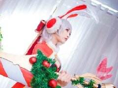 圣诞锐雯Cosplay 啾小妍时隔一年最新作品