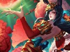 LOL玩家自制猴年限定皮肤：玉面公主阿狸