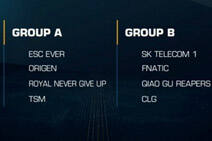 IEM全球总决赛赛程公布 QG先战Fnatic