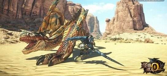 《怪物猎人ol》全新怪物轰龙即将登陆游戏
