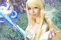 你是我守护的风 风女亚索超有爱搭档COS