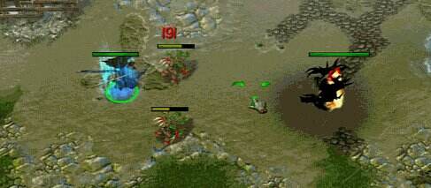 玩家用WAR3地图编辑器自制LOL大战DOTA图