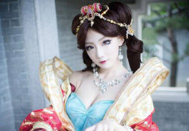 美人如画诱人心 童颜萌妹性感妩媚胸难拒