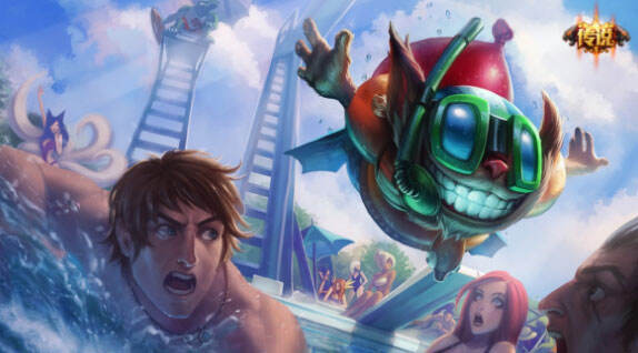 盛夏泳池派对开启 泳池皮肤礼包限时上架