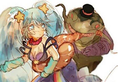 精美手绘重磅来袭 蛤蟆你对琴女做了什么