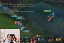 lol美女伊伊直播：王者神瞎花式踢翻全场