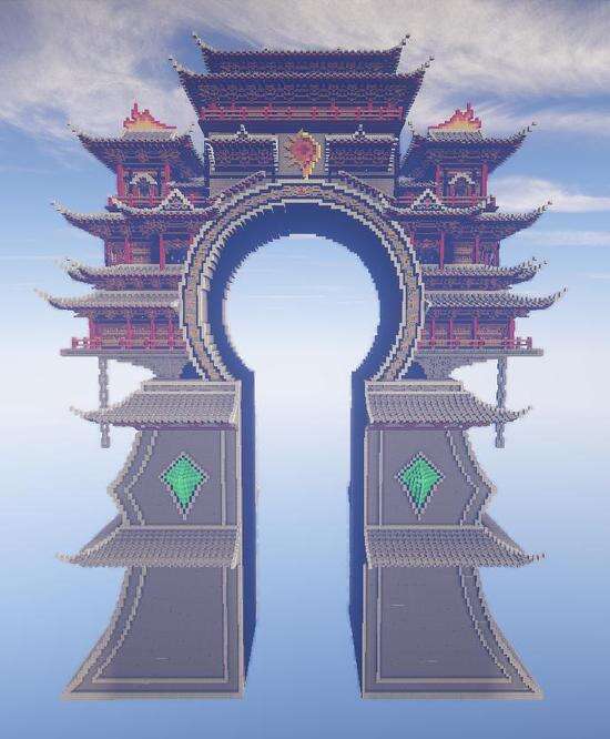 十小时建成 我的世界中国风建筑-焱阳司