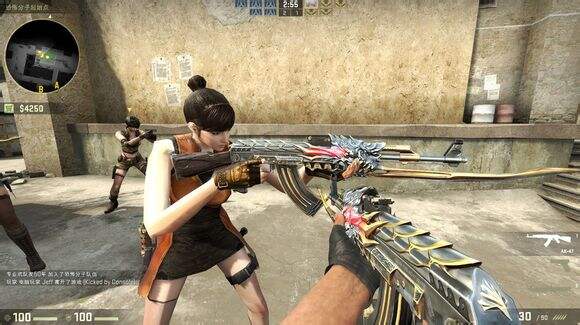 CSGO女性人物怎么改CSGO美女角色欣赏_特